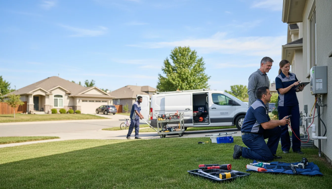 Tankless water heater service in Fluker, LA